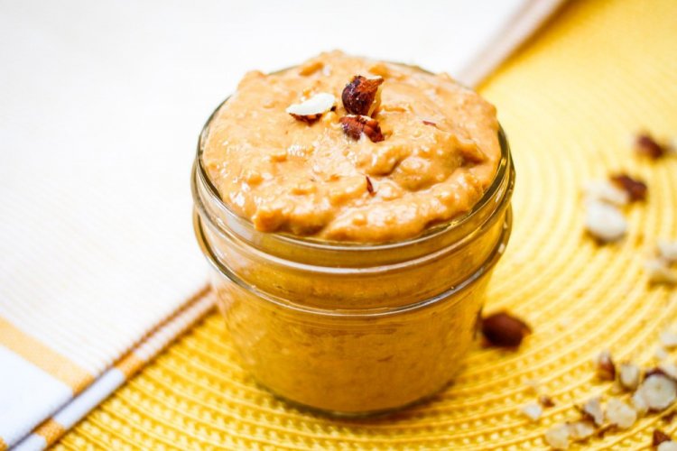 Tofu-Dessert mit Erdnussbutter