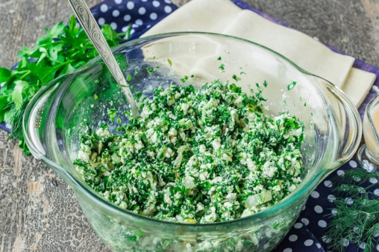 Spinach and Feta Filling