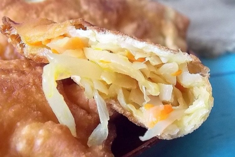 Kohlfüllung für Tschebureki