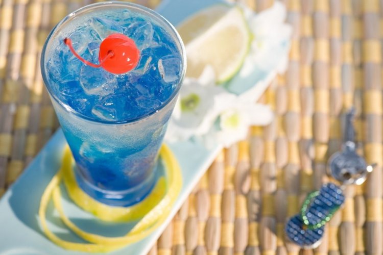 Non-Alcoholic Blue Lagoon