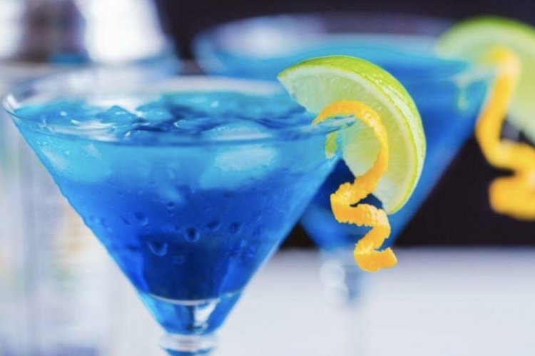 Blue Lagoon in a Shaker