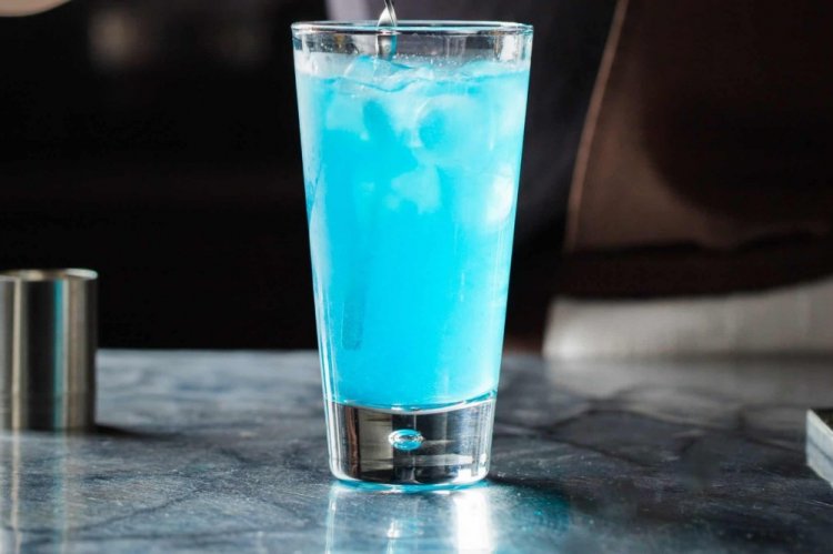 Blue Lagoon with 7UP