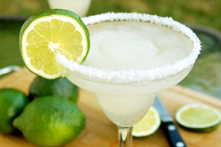 Mezcal Margarita with Agave Syrup