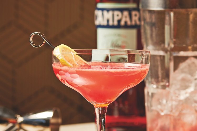 Margarita with Campari Liqueur