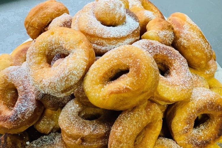 Kefir and Condensed Milk Doughnuts