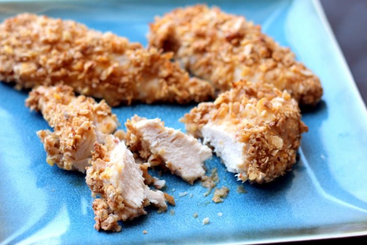 Chicken Nuggets in Oatmeal Breading