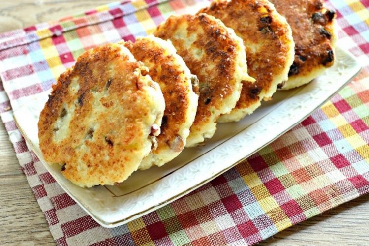 Syrniki with Oatmeal