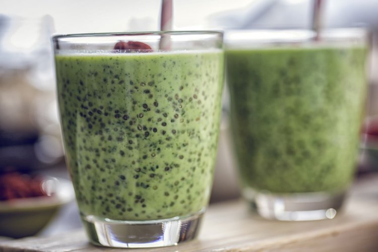 Spinach and Oatmeal Smoothie