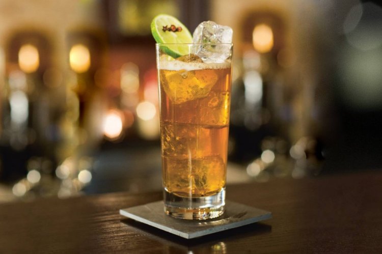 Long Island Iced Tea with Cointreau Liqueur