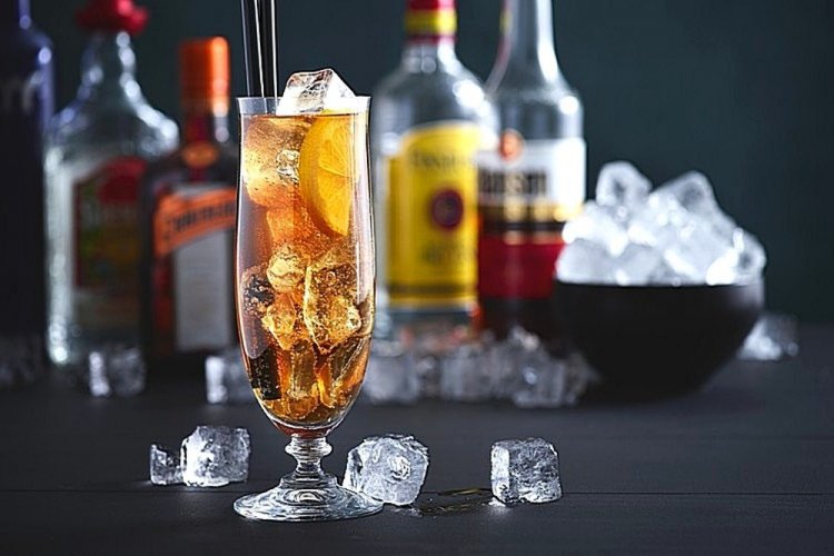 Long Island Iced Tea with Spiced Rum