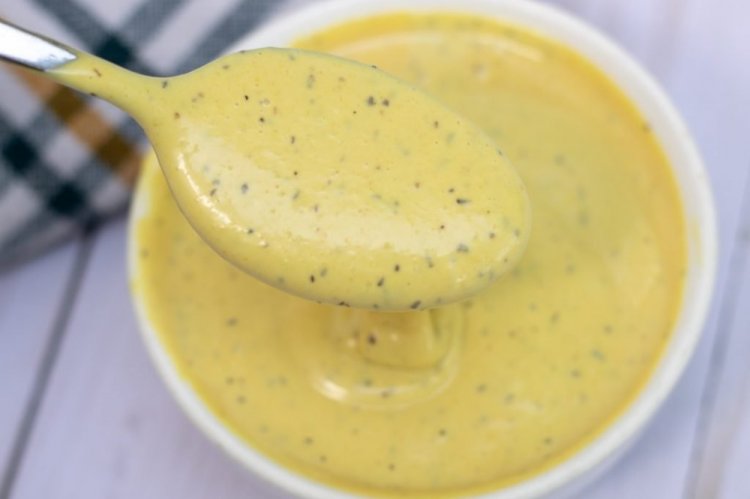 Dumpling Sauce with Vinegar and Mustard