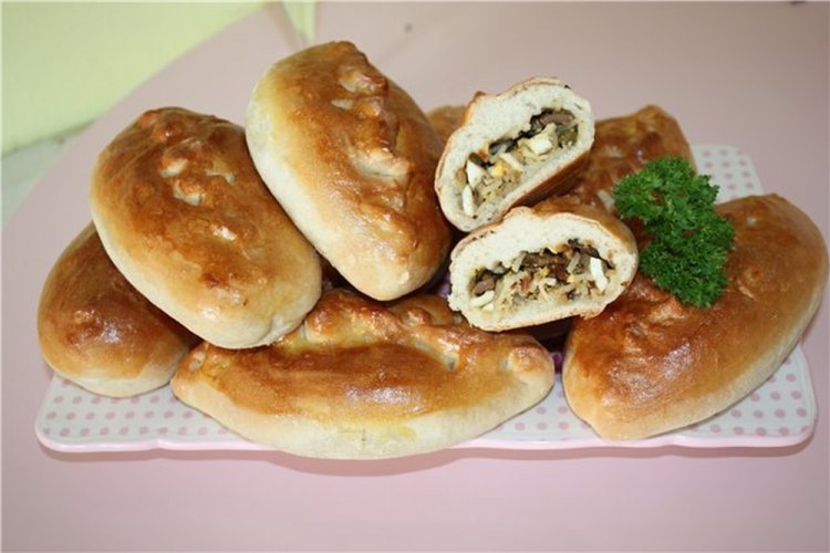 Con hígado, huevo y queso