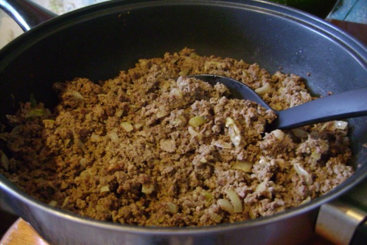 Relleno de hígado de cerdo y asadura