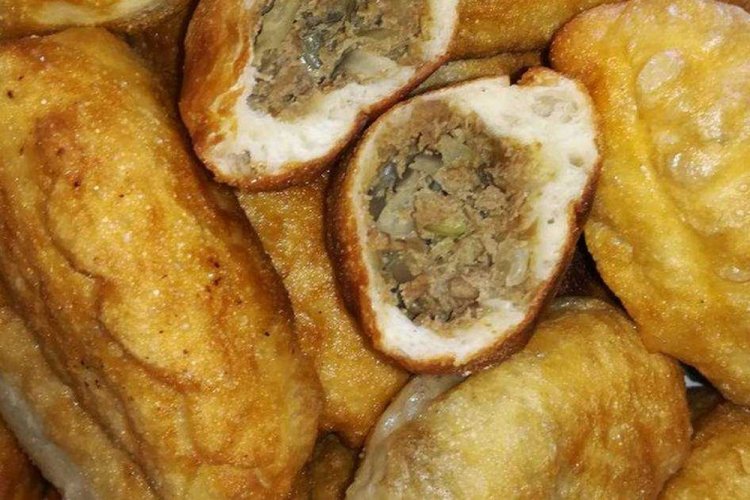 Relleno de hígado y champiñones
