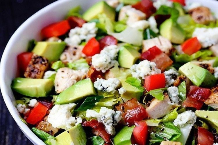 Bacon, Avocado, and Tomato Salad
