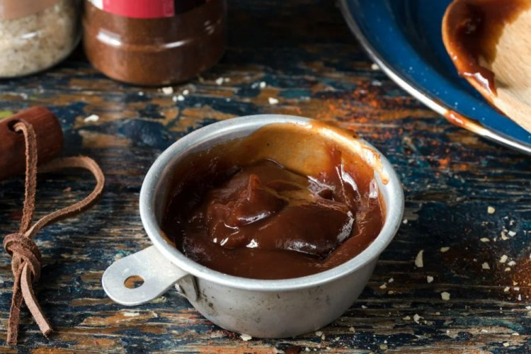 Salsa barbacoa con ciruelas pasas