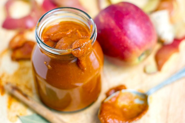 Salsa barbacoa de manzana