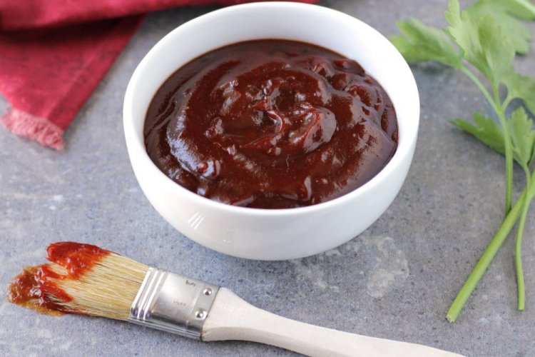 Salsa barbacoa agridulce con zumo de tomate
