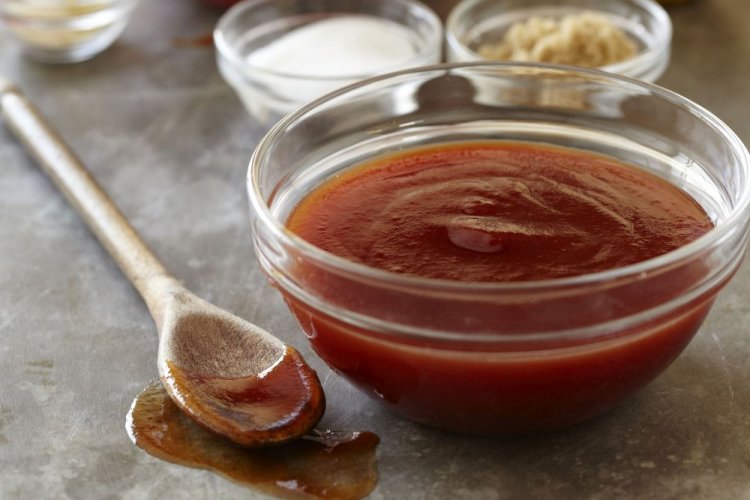 Salsa barbacoa con vino tinto