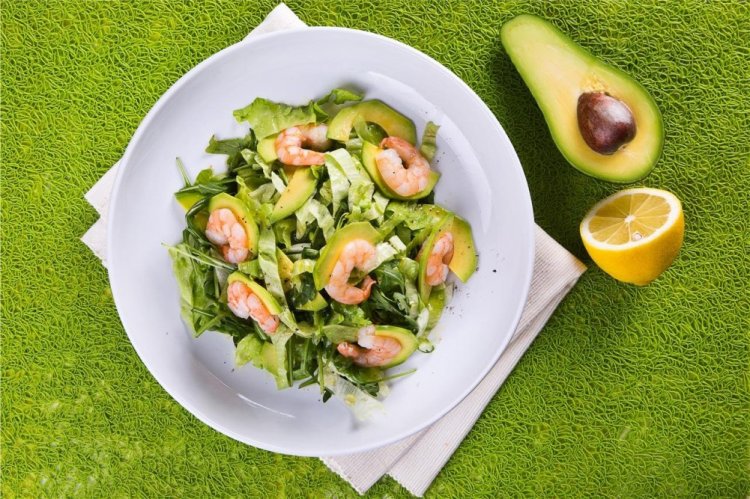 Avocado and Shrimp Salad