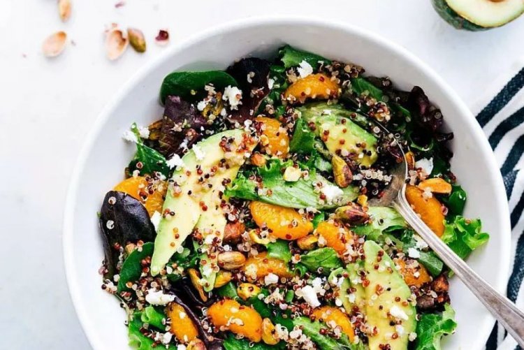 Avocado, Quinoa, and Orange Salad