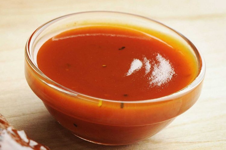 Salsa agridulce de pasta de tomate