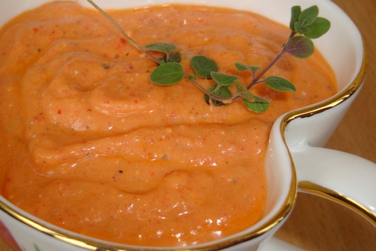 Salsa de pasta de tomate con nata