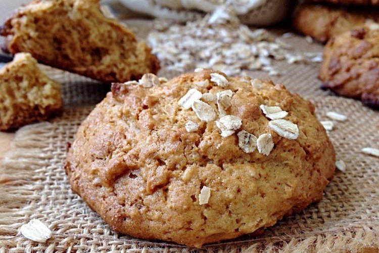 Galletas de avena con harina de almendras y miel