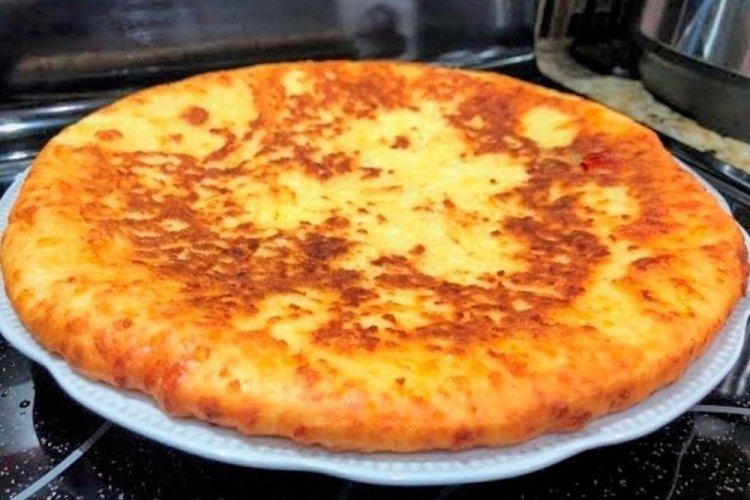 Pastel de requesón en sartén