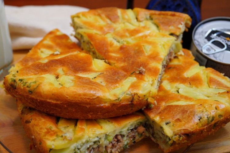 Pastel de carne en sartén