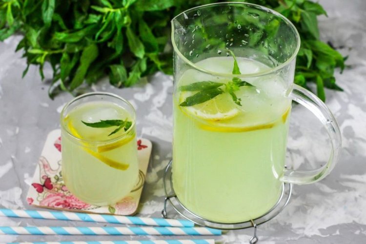 Tarragon Lemonade with Birch Sap