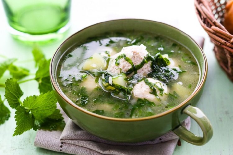 Pork Soup with Nettle