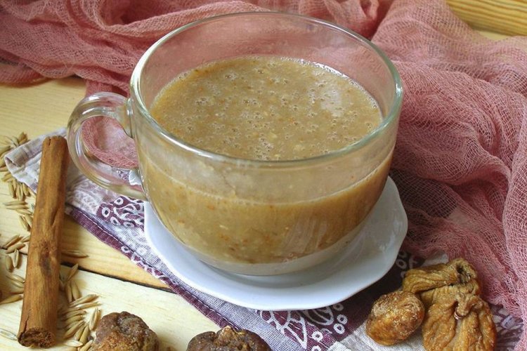 Sourdough Starter with Barley, Oat Flakes, and Dried Fruits