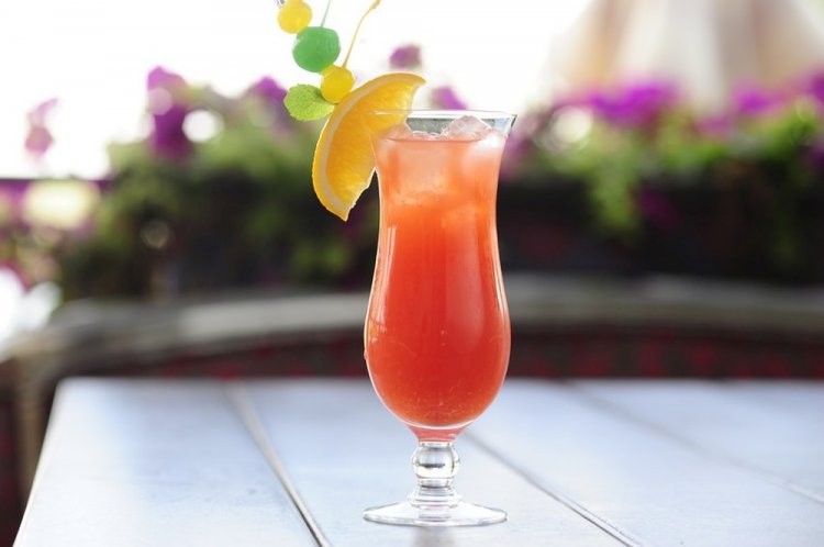 Sex on the Beach sin alcohol con pomelo