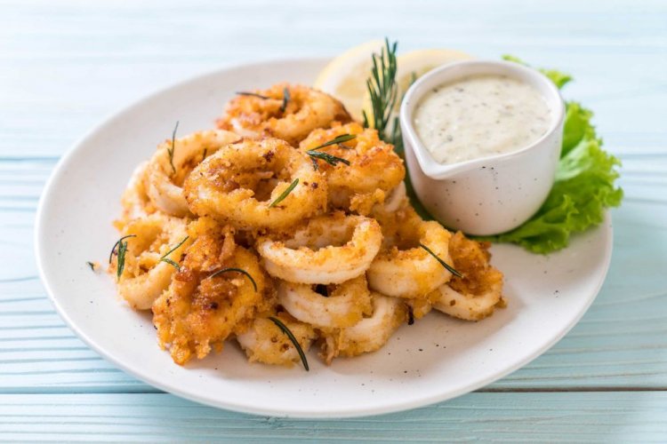 Calamares congelados rebozados