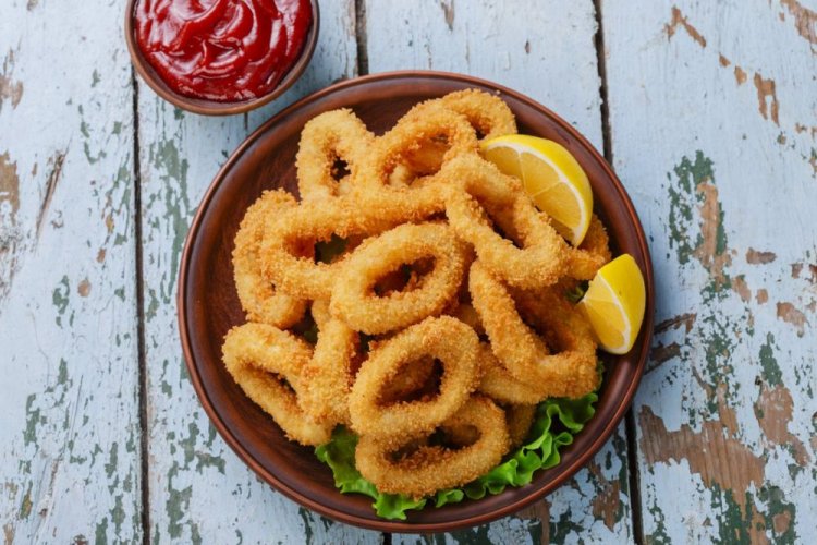 Calamares rebozados a la china