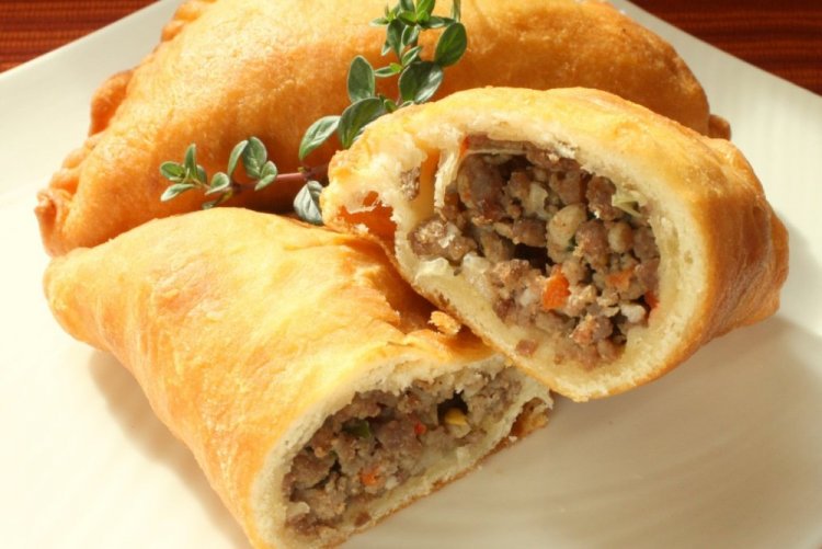 Relleno con carne y sofrito