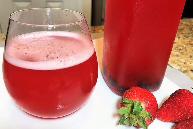 Strawberry Kvass