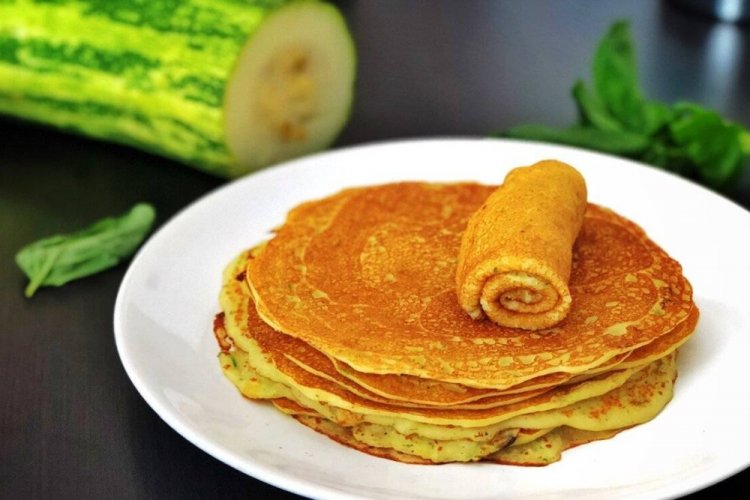 Zucchini Pancakes with Yeast