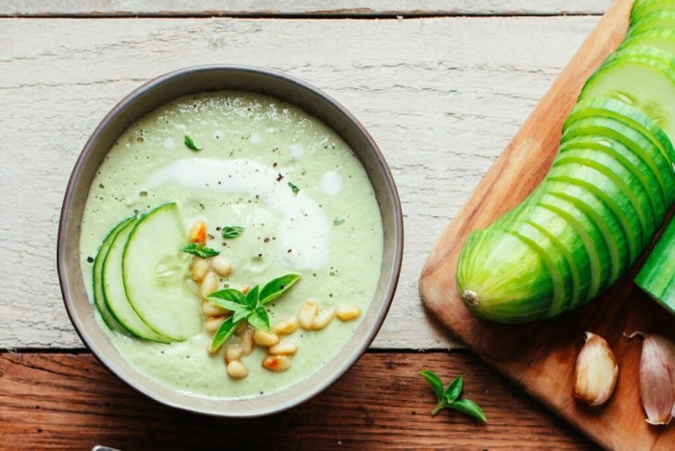 Crema de pepino