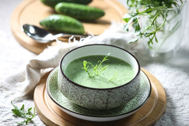 Cold Cucumber Soup