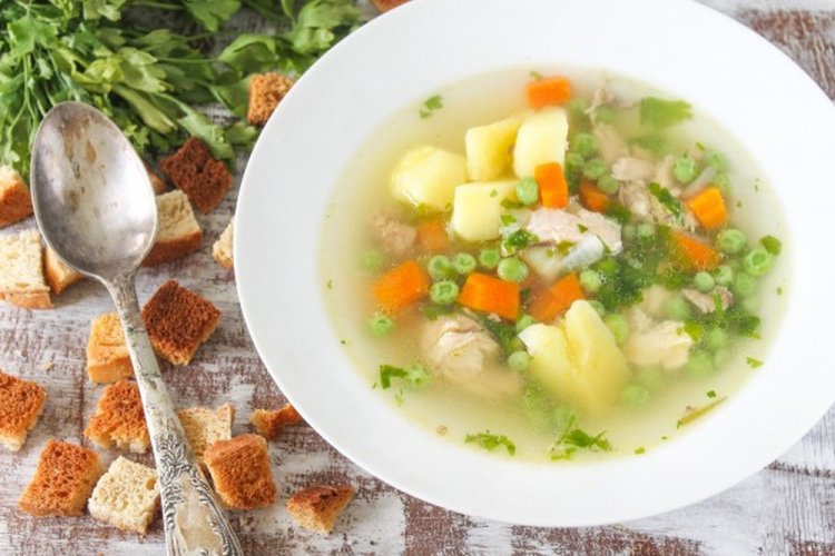 Summer Green Pea Soup