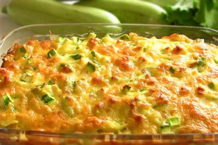Zucchini Casserole with Cheese