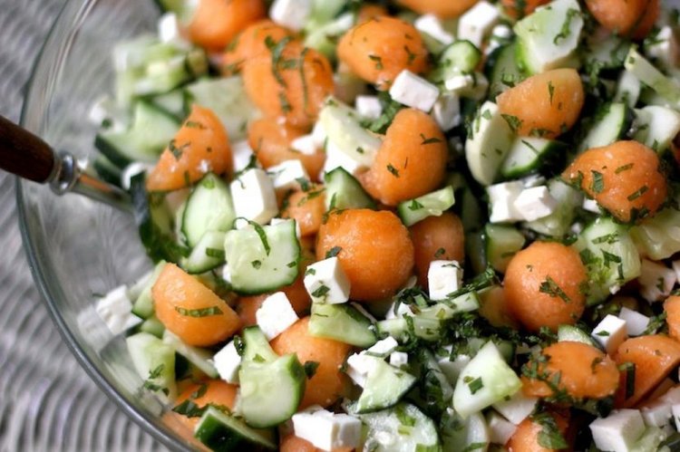 Melon and Feta Salad