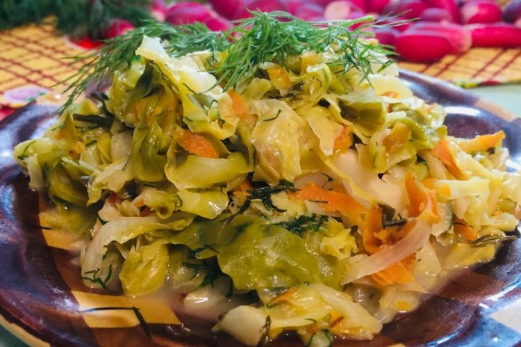 Braised Young Cabbage