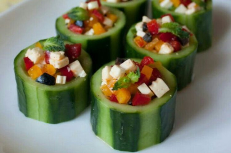 Vasitos de pepino
