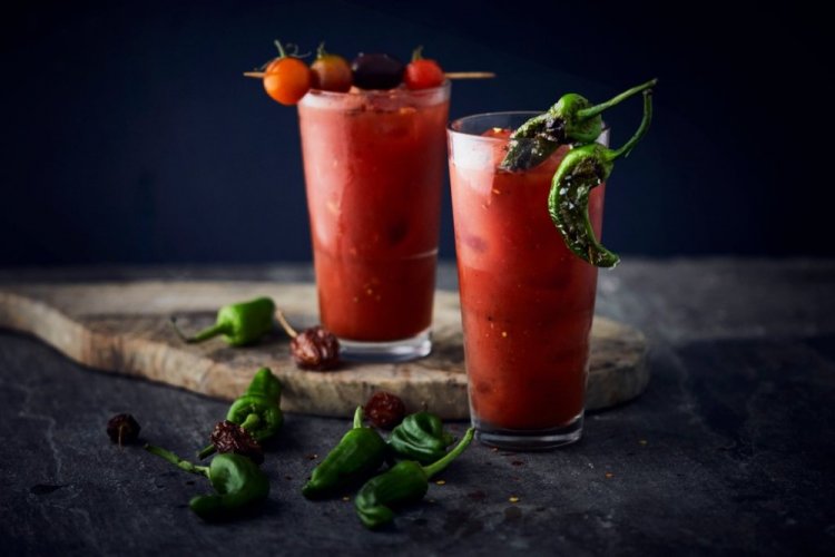 Bloody Mary with Sherry