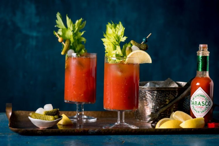 Bloody Mary with Pepper Vodka