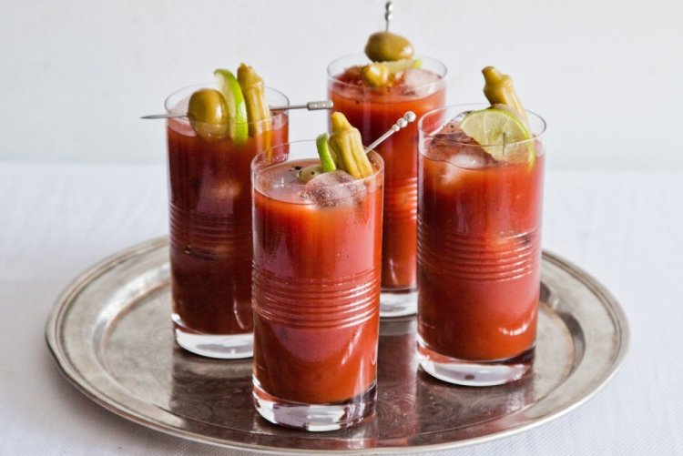 Bloody Mary with Soy Sauce