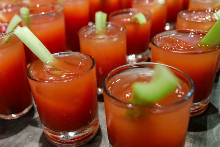 Bloody Mary from Fresh Tomatoes